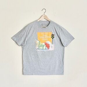 NEW The Snowy Day by Ezra Jack Keats Children’s Book Gray T Shirt Adult size XL
